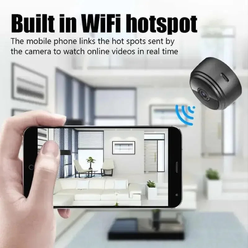 A9 Mini Camera Wifi 1080P HD Wireless Security Monitor For Home //FREE SHIPPING