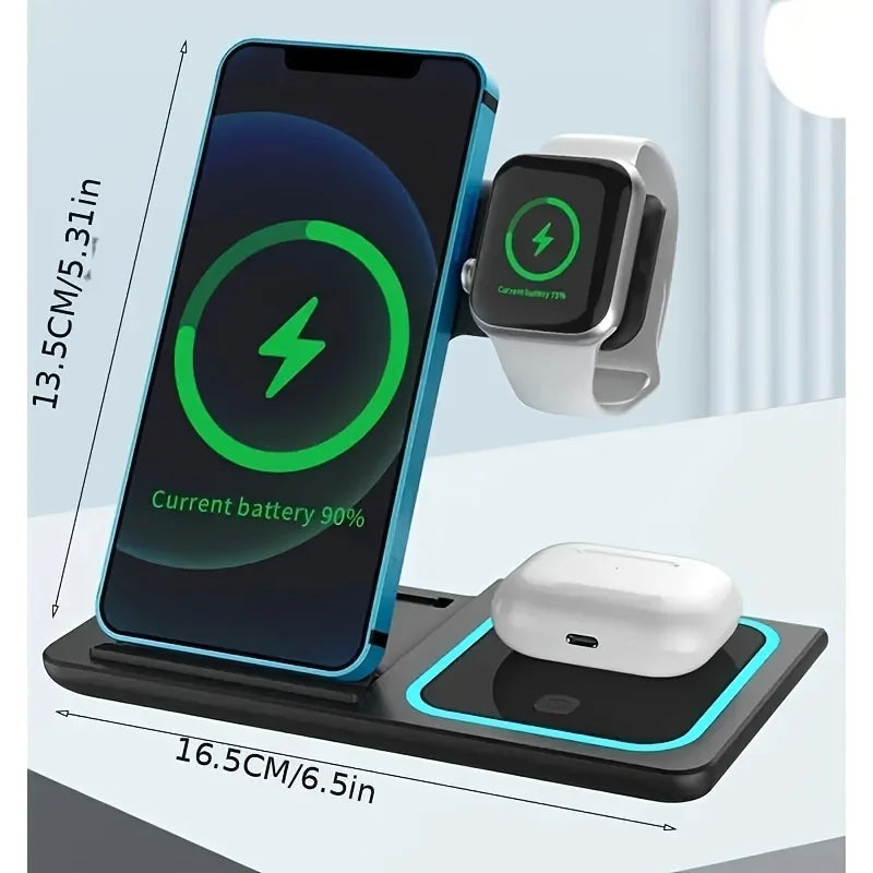 3-In-1 Wireless Charger