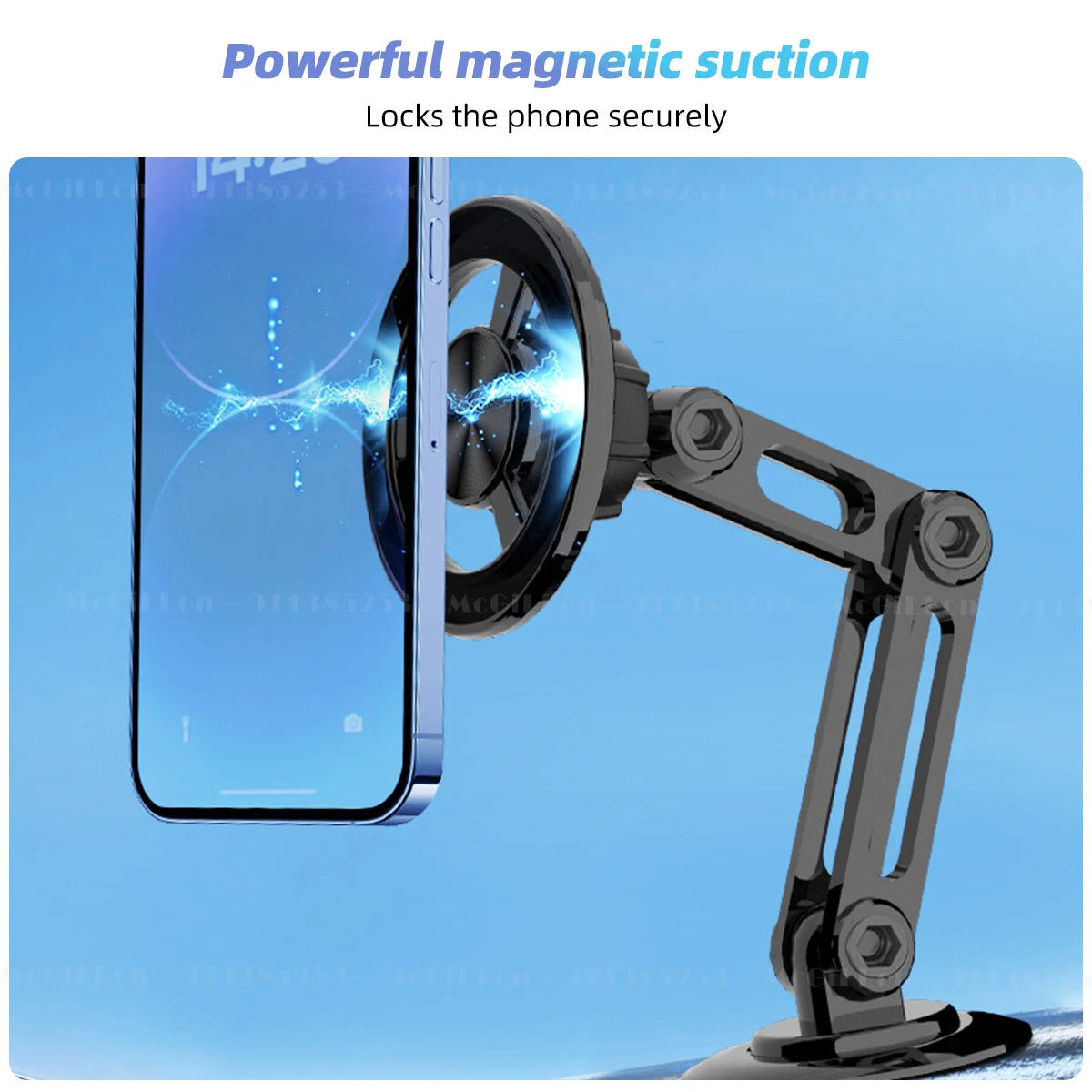 Automotive Magsafe 360° support for iPhone