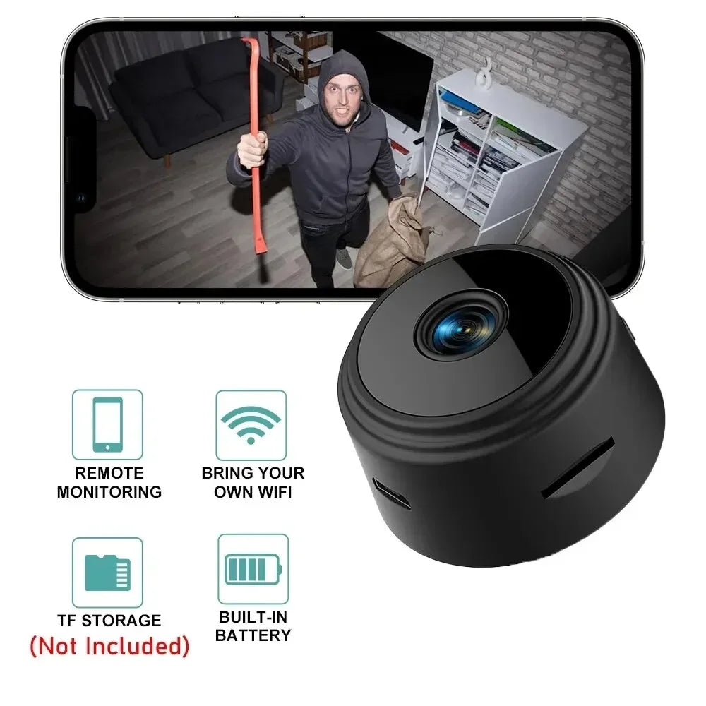 A9 Mini Camera Wifi 1080P HD Wireless Security Monitor For Home //FREE SHIPPING